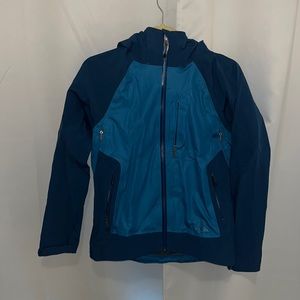 REI Teal Wind Breaker Rain Jacket Womens Size XS